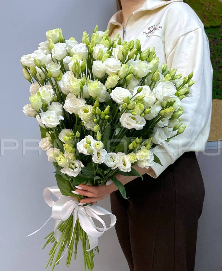 Монобукет из 17 эустом